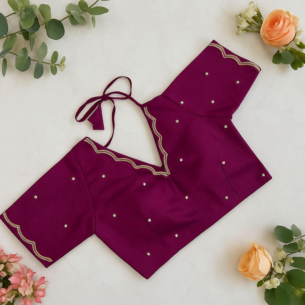 Zoyra Floral Organza Saree