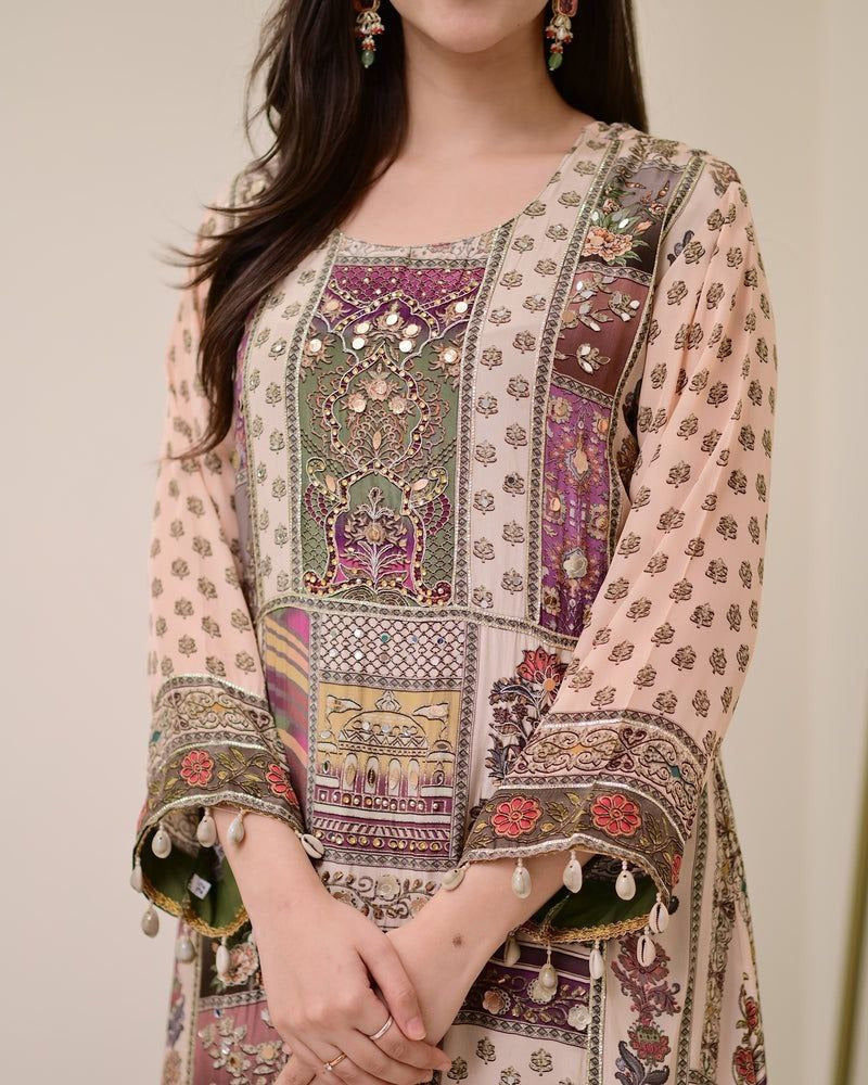 Mehr Anarkali Set