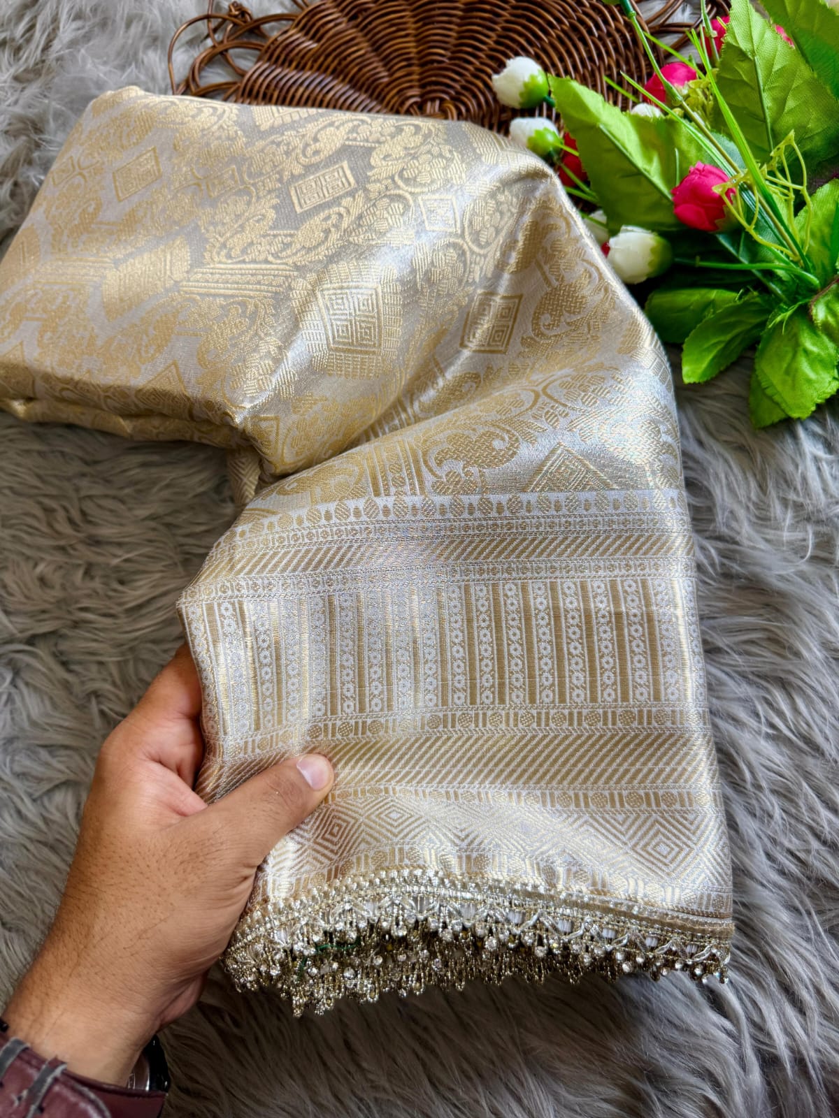 Chandni Banarasi Saree