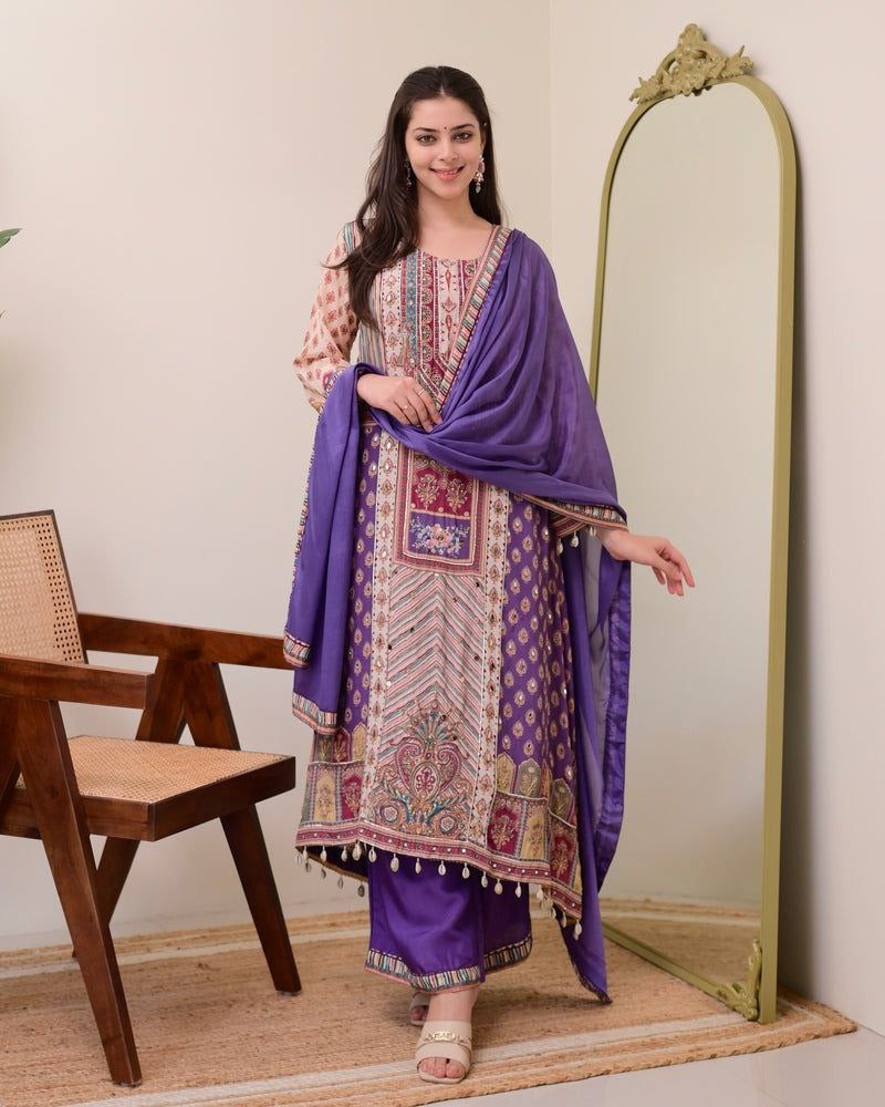 Mehr Anarkali Set