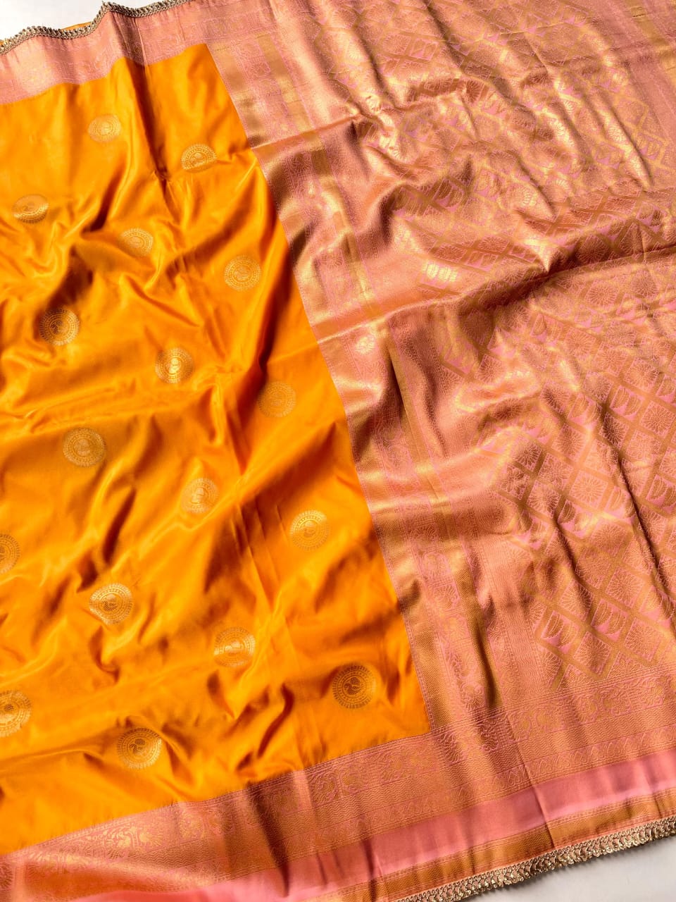 Premium Coin Motif Saree