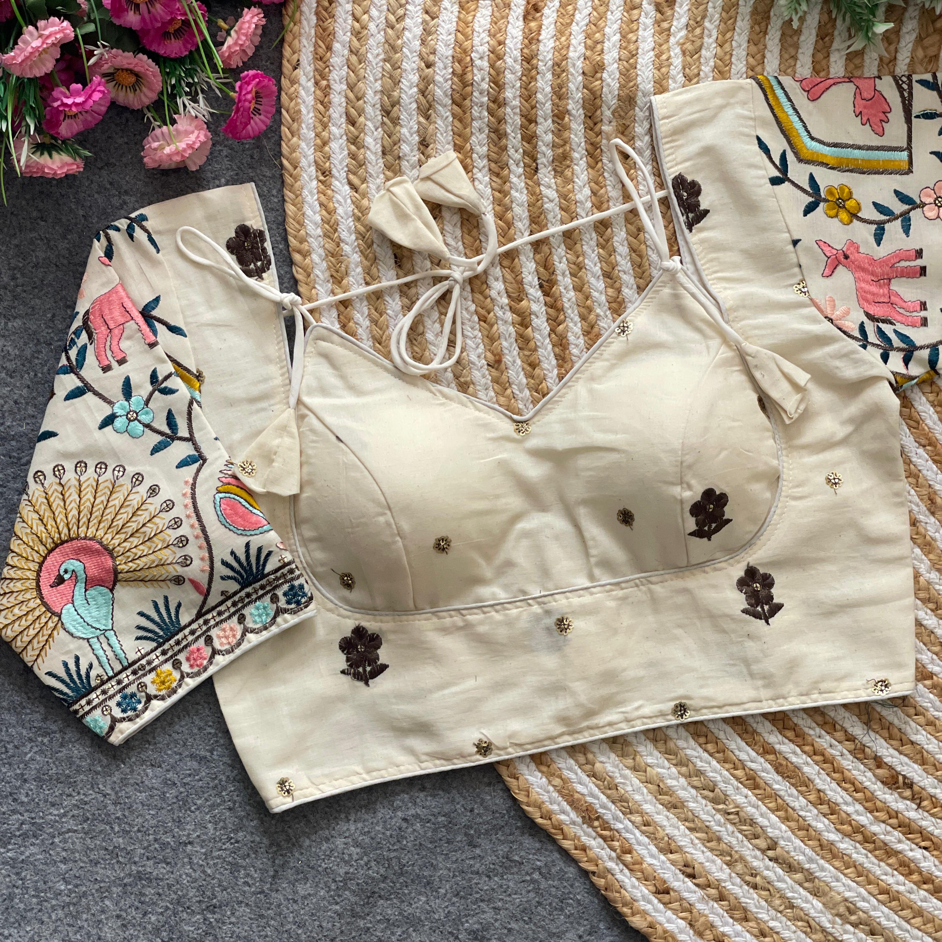 Ivory Bloom Blouse